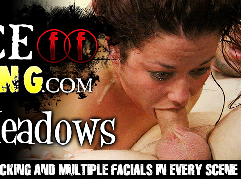 Lark Meadows Facialy Destroyed on FaceFucking.com
